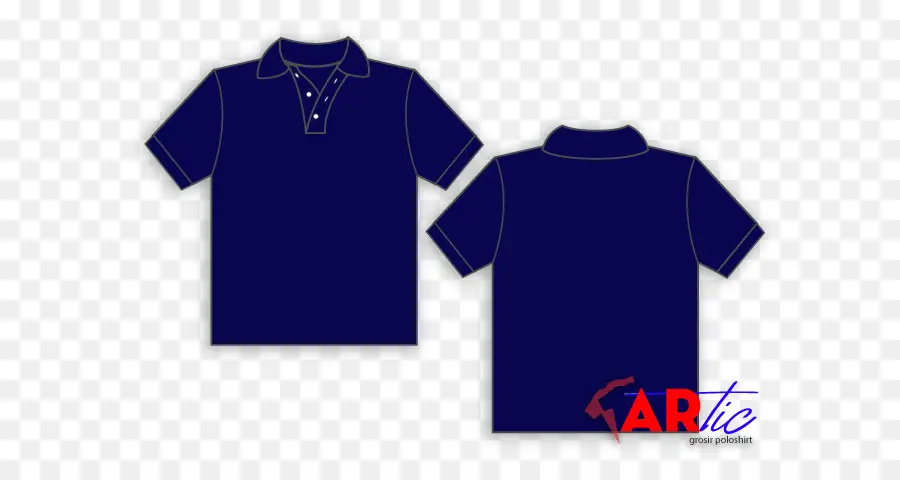 Polo Azul，Camisa PNG