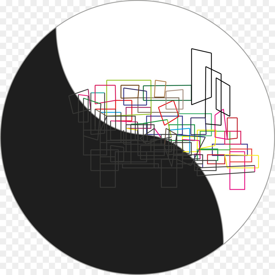 Desenho Abstrato，Yin Yang PNG