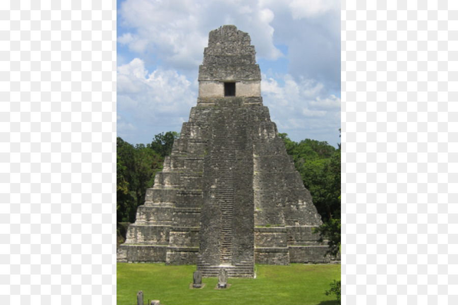 Tikal Templo Eu，Civilização Maia PNG