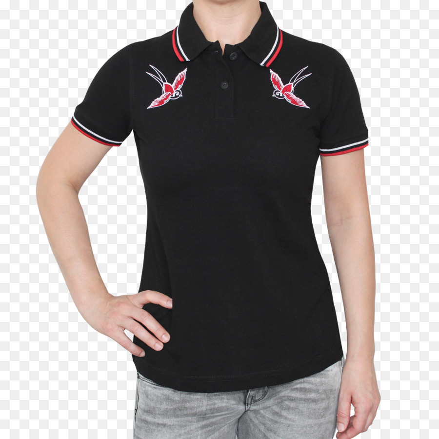 Camisa Pólo Preta，Pólo PNG