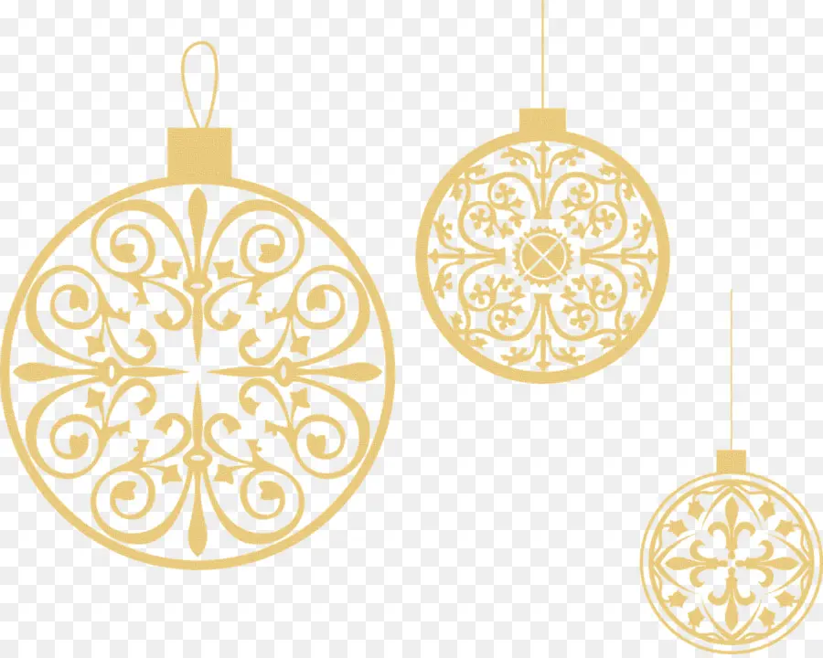 Enfeites De Natal，Ornamentos PNG