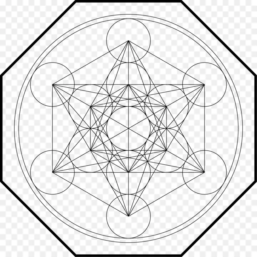 Metatron，Metatron Cubo PNG