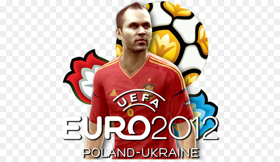 Andres Iniesta，O Uefa Euro 2012 PNG