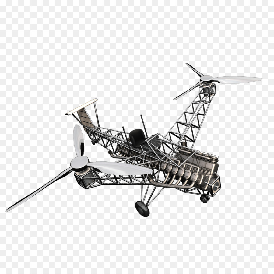 Rotor De Helicóptero，Avião PNG