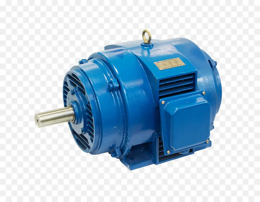 Motor Elétrico，Azul PNG