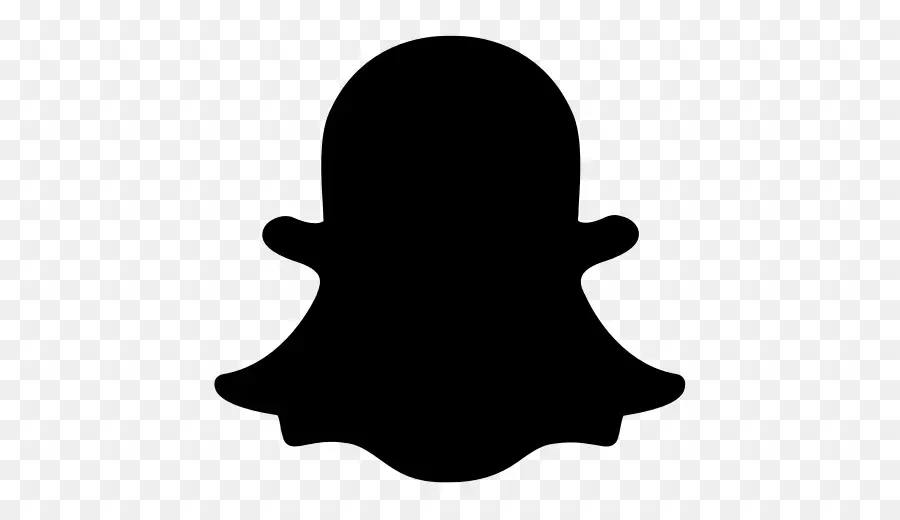 Logotipo Preto Do Snapchat，Mídia Social PNG