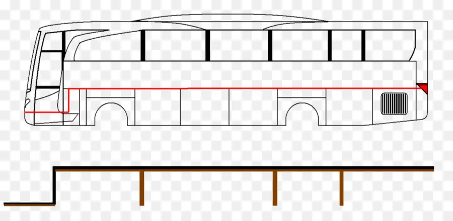 Ilustração De ônibus，Ilustração PNG