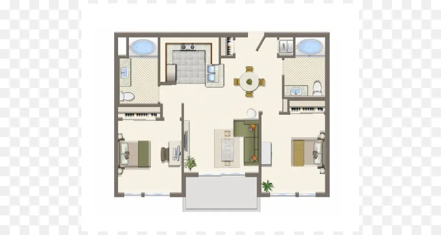 Layout Do Apartamento，Planta Baixa PNG