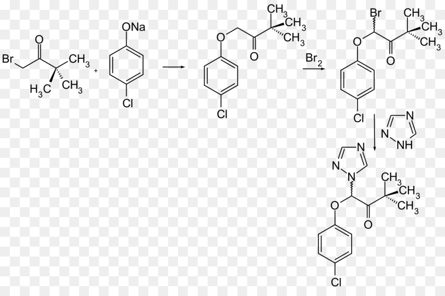 Triadimefão，Triazole PNG