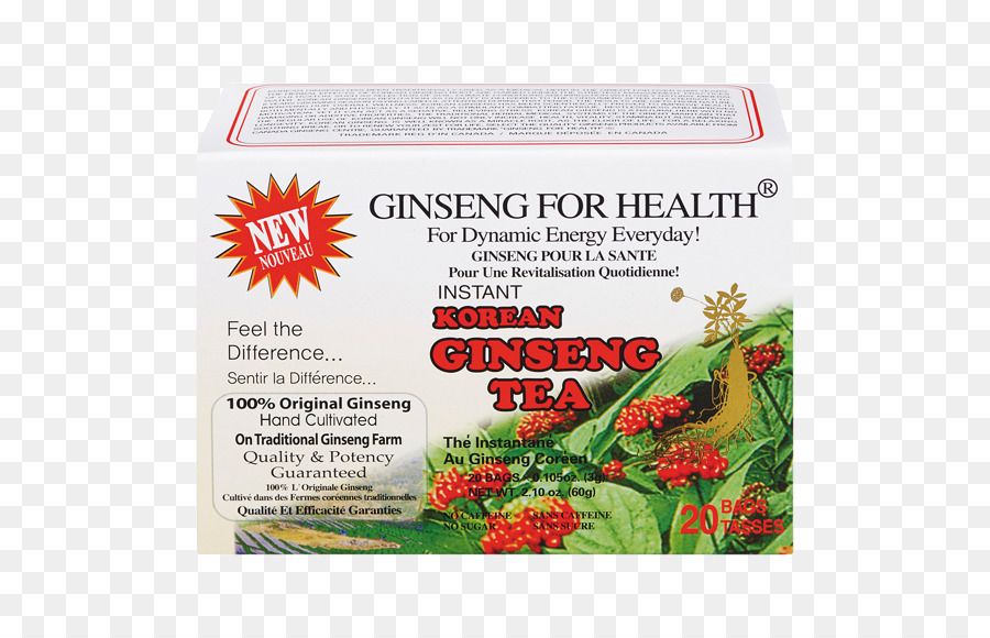 Chá De Ginseng，Saúde PNG