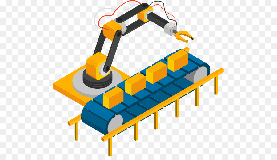 Braço Robótico，Correia Transportadora PNG