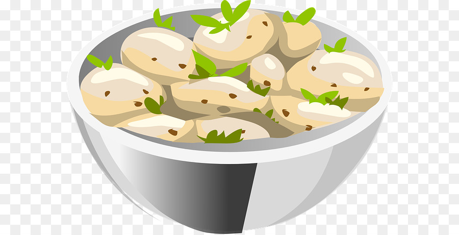 Salada De Batata，Tigela PNG