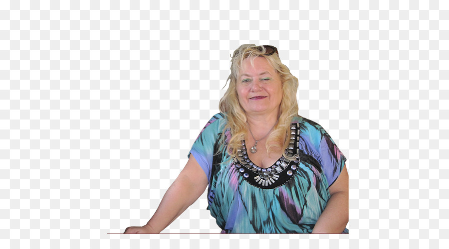 Mulher Com Vestido Colorido，Loiro PNG