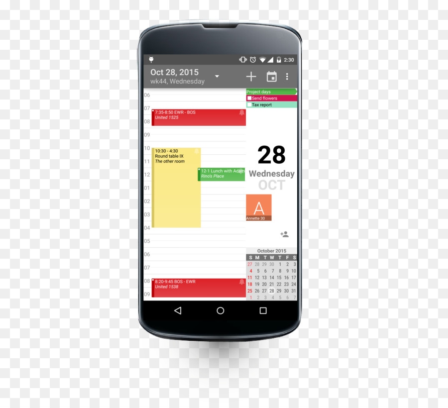 Android，Calendário PNG