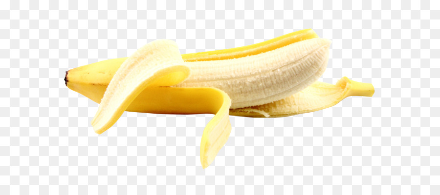 Banana Descascada，Fruta PNG