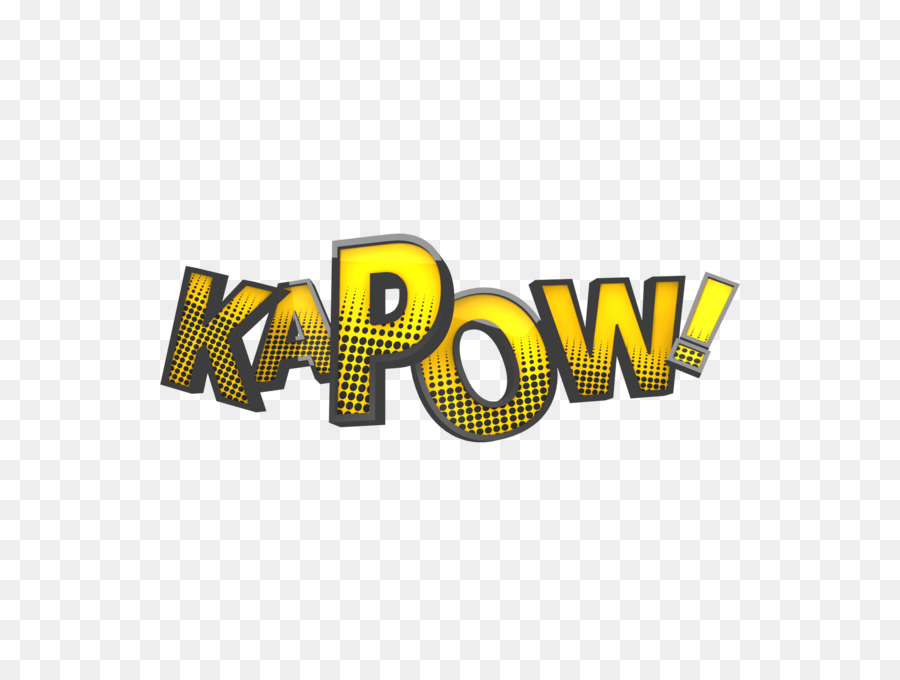 Texto Kapow，Quadrinhos PNG