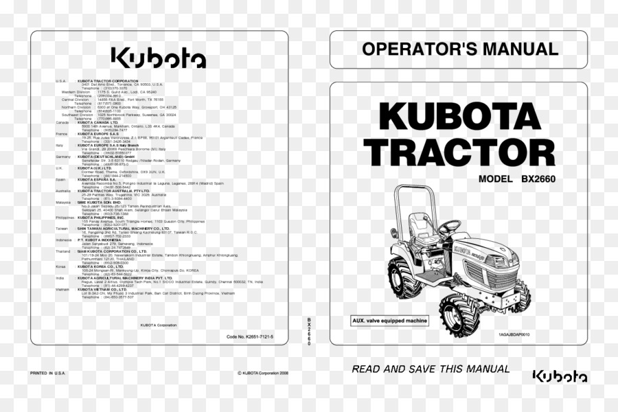 Kubota Corporation，A John Deere PNG