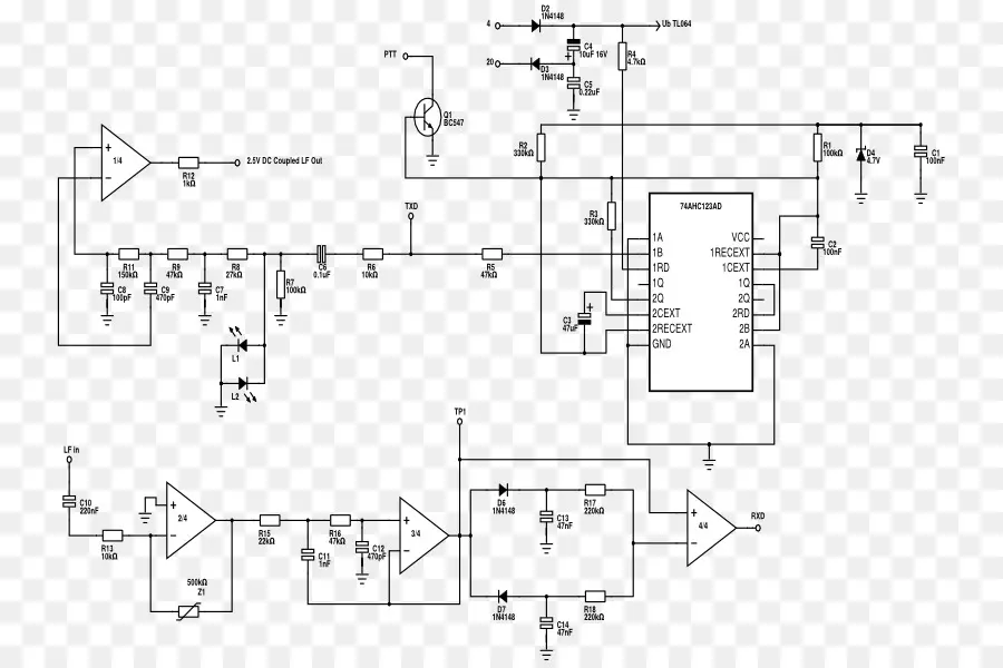 Diagrama De Circuito，Esquemático PNG