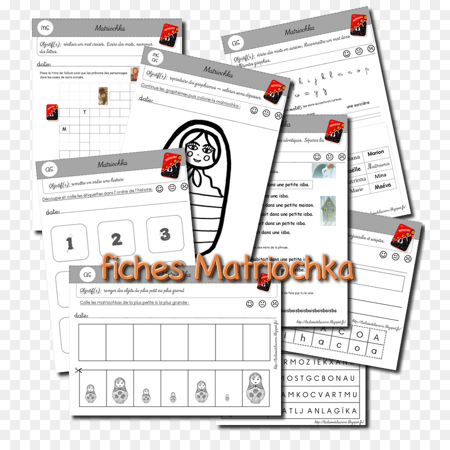 Jardim De Infância，Boneca Matryoshka PNG