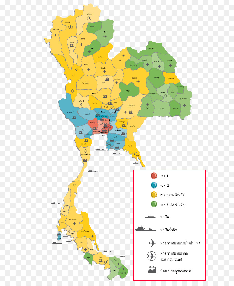 Eco Região，Mapa PNG