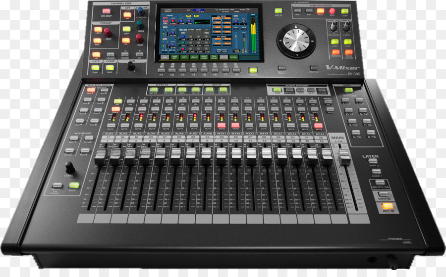 Audio Mixers，Mesa De Mistura Digital PNG