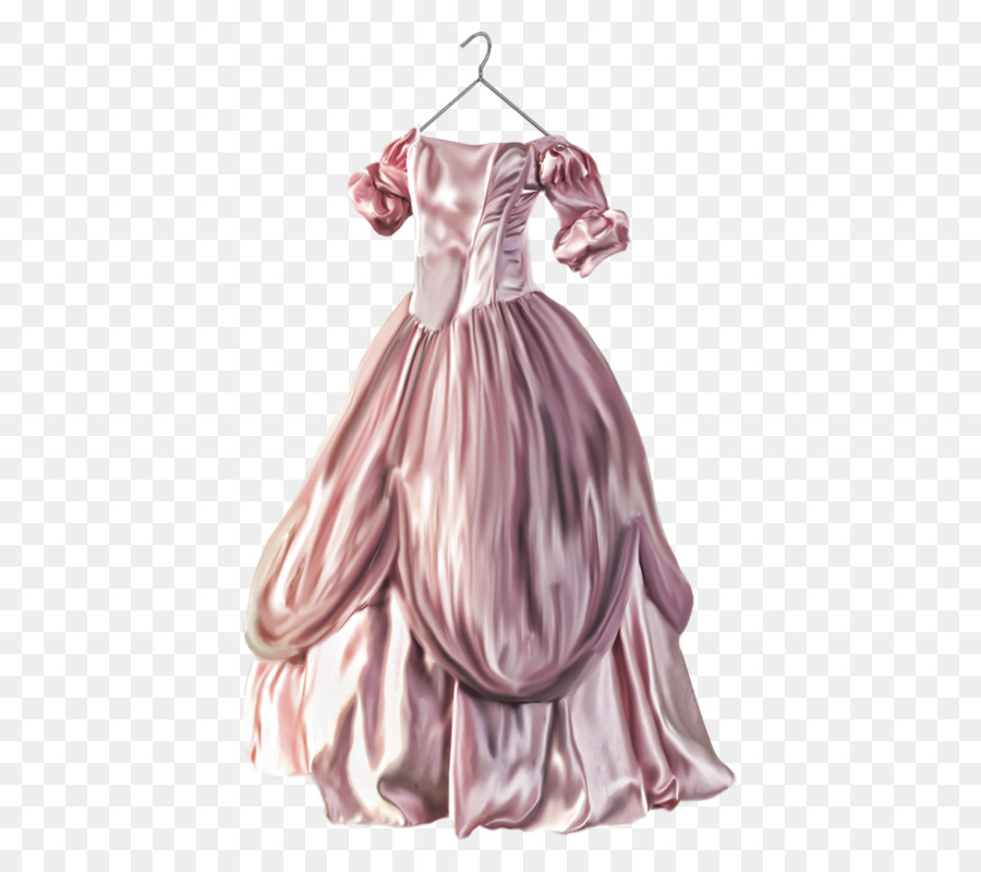 Vestido Rosa，Vestido PNG