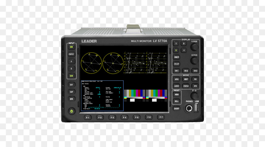 Interface Digital Serial，O Monitor De Forma De Onda PNG