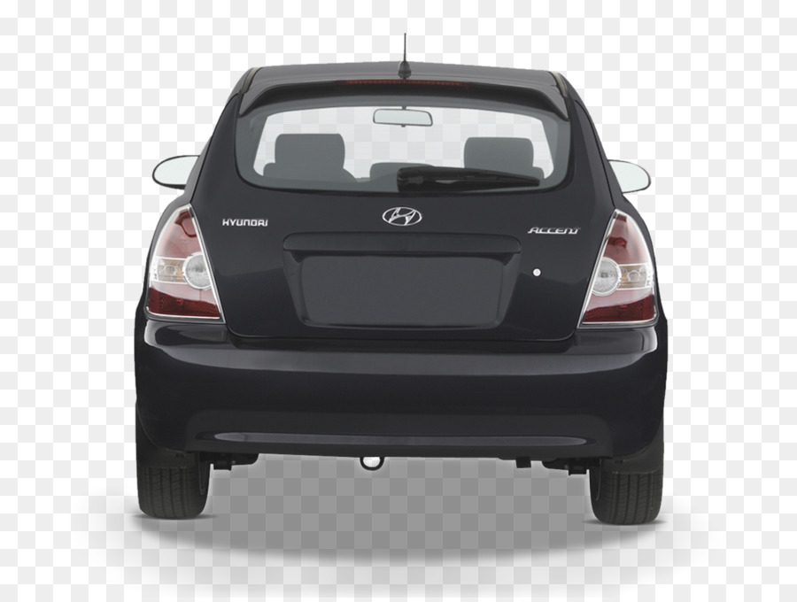 2010 Hyundai Accent，Roda Em Liga PNG