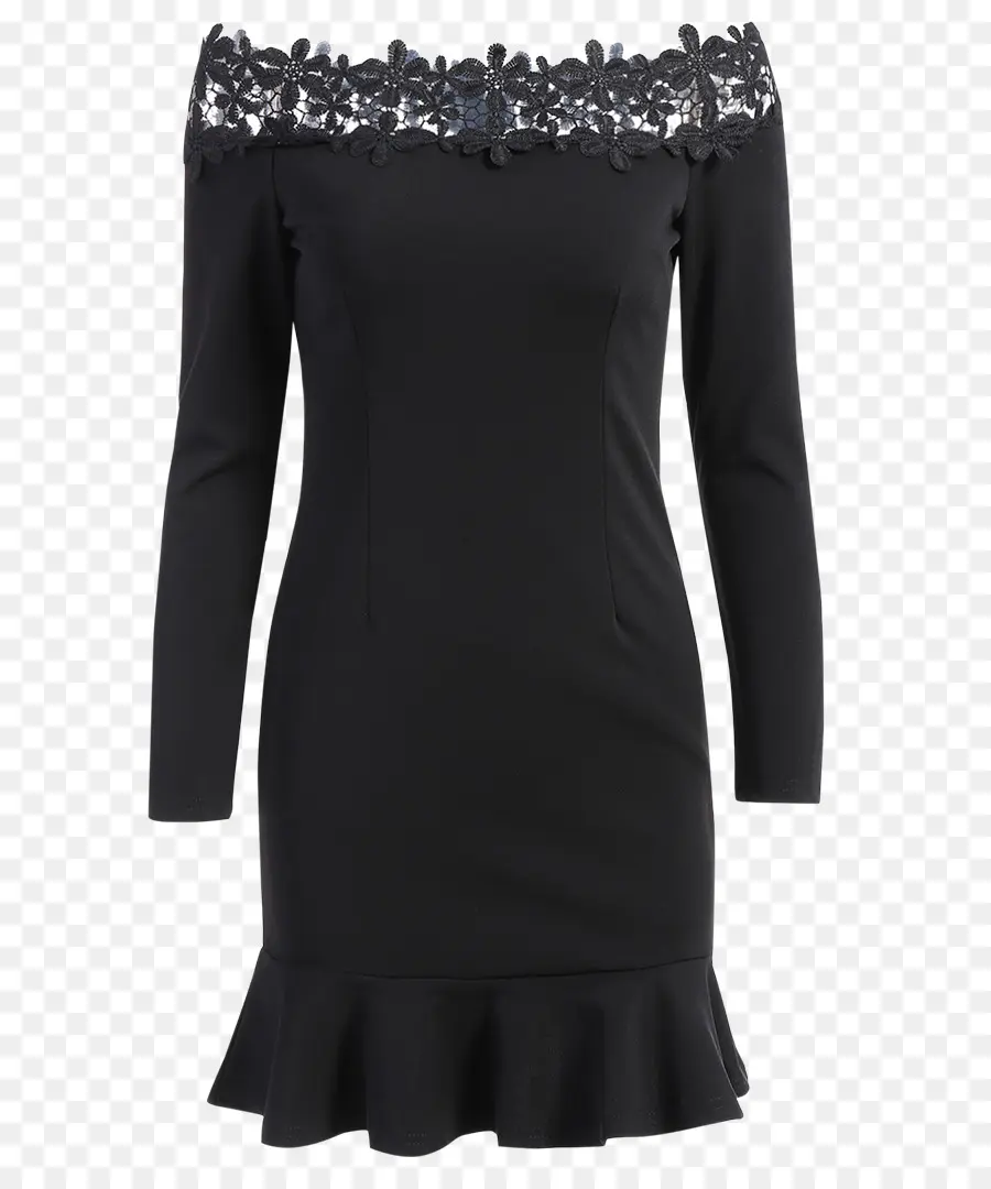 Vestido Preto，Moda PNG