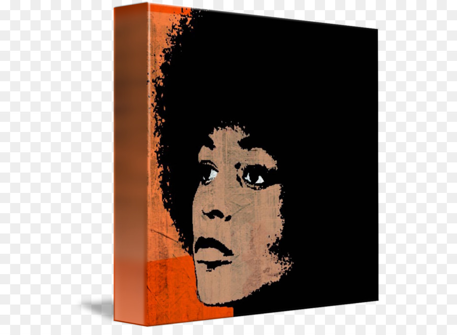 Angela Davis，Arte Moderna PNG