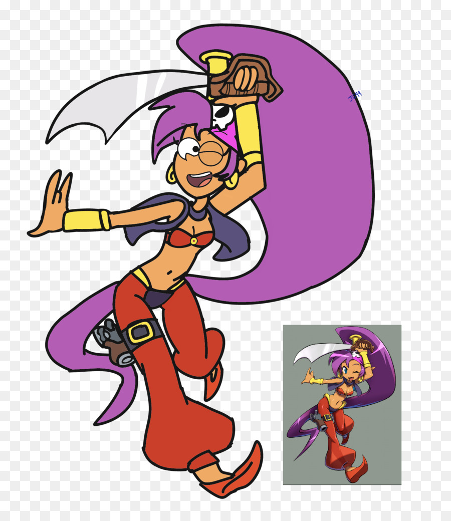 Shantae Halfgenie Herói，Desenho PNG