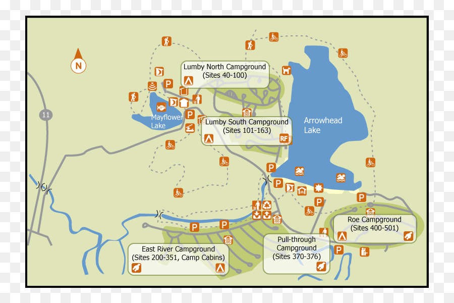 Mapa Do Acampamento，Lumby PNG