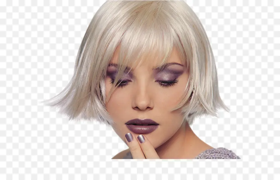 Mulher Com Cabelo Loiro，Inventar PNG