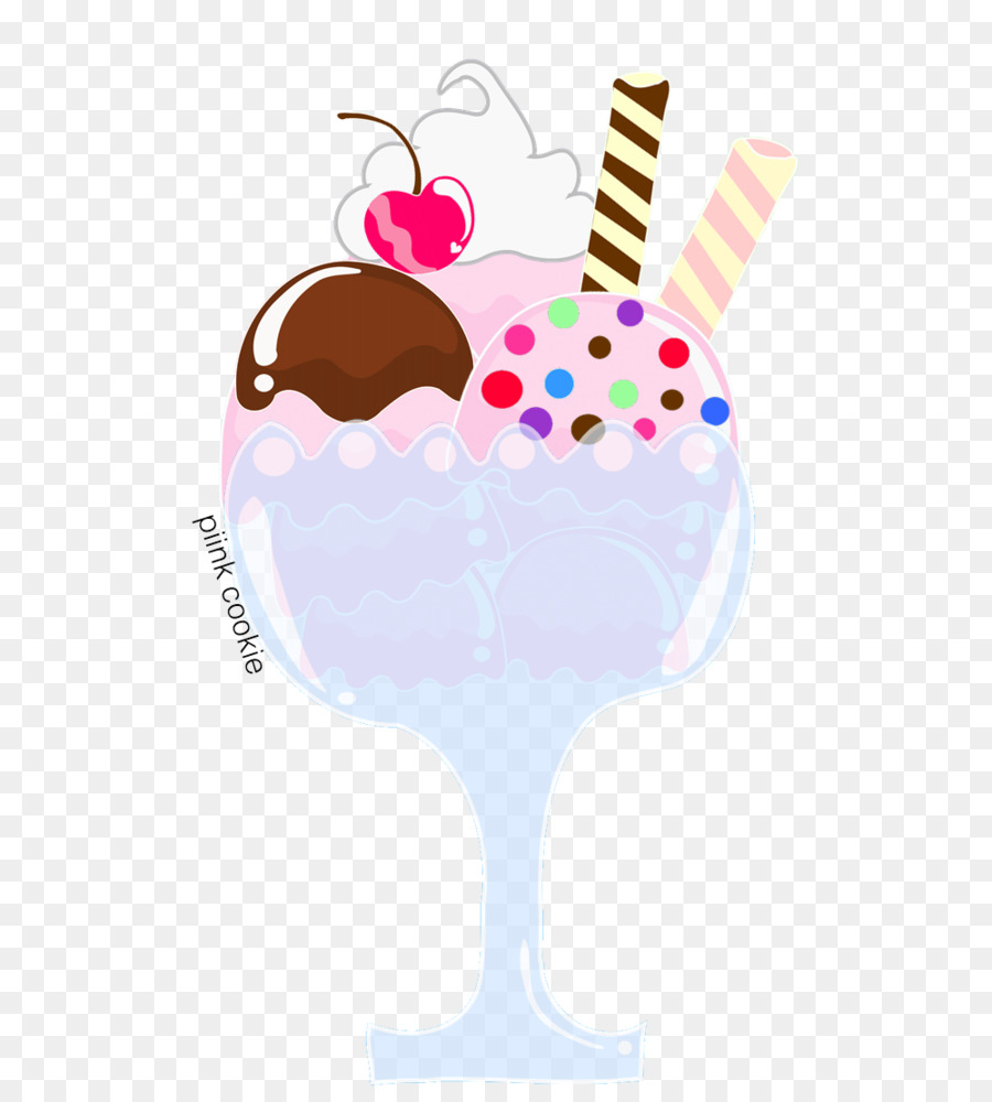 Sundae De Sorvete，Sobremesa PNG