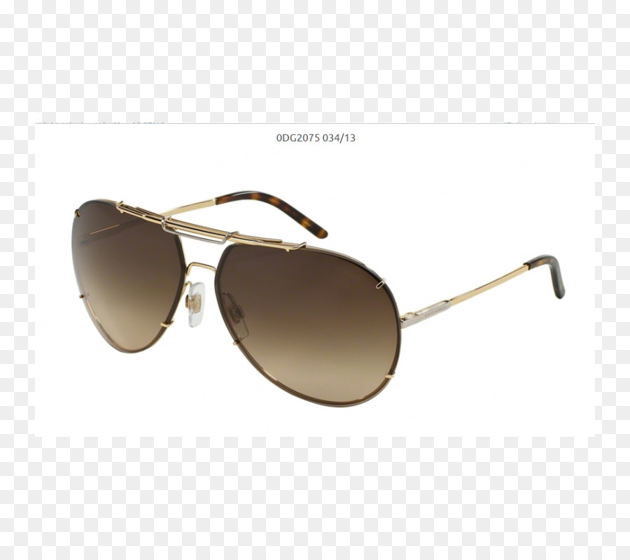 óculos Aviador，Dolce Gabbana PNG