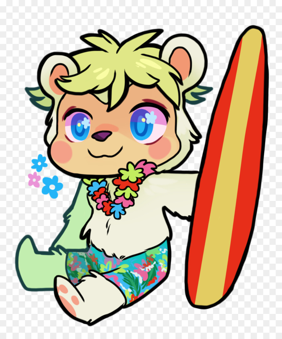 Urso Surfista，Prancha De Surf PNG