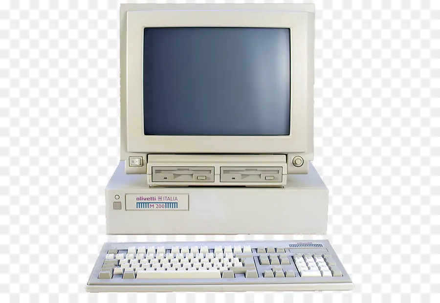 Computador Antigo，Teclado PNG