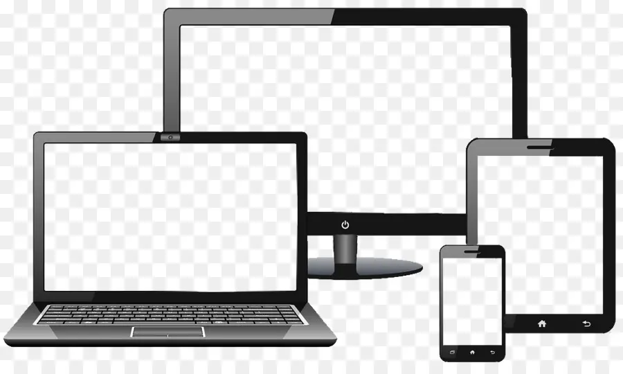 Laptop，Responsive Web Design PNG