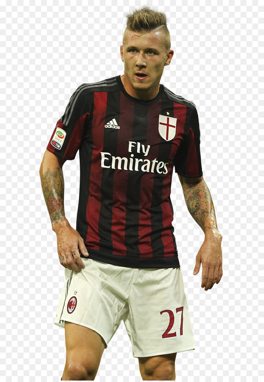 Jersey，O Ac Milan PNG