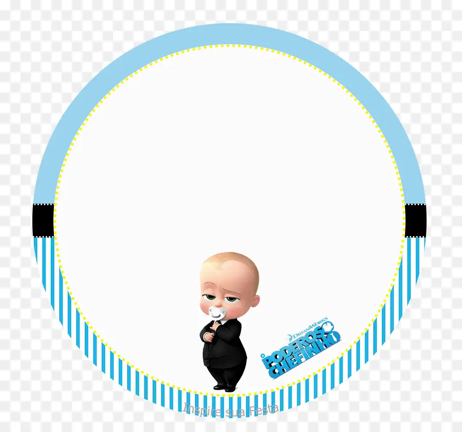 Moldura Boss Baby，Bebê PNG