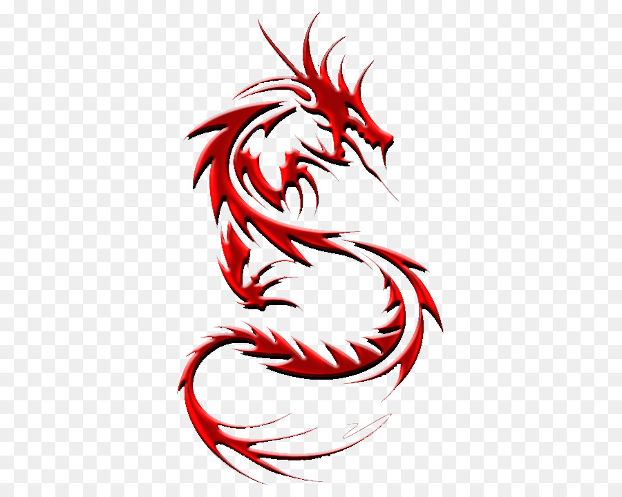 Tatuagem，Dragão Chinês PNG