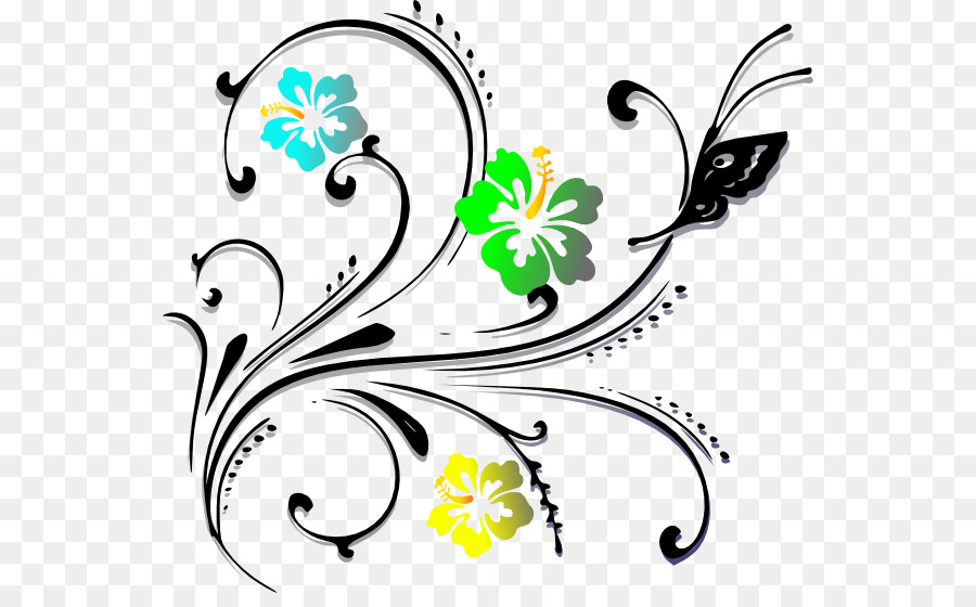 Design Floral，Desenho PNG