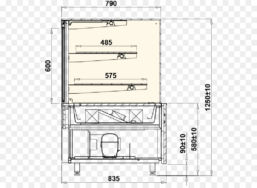 Desenho Técnico，Vitrine PNG