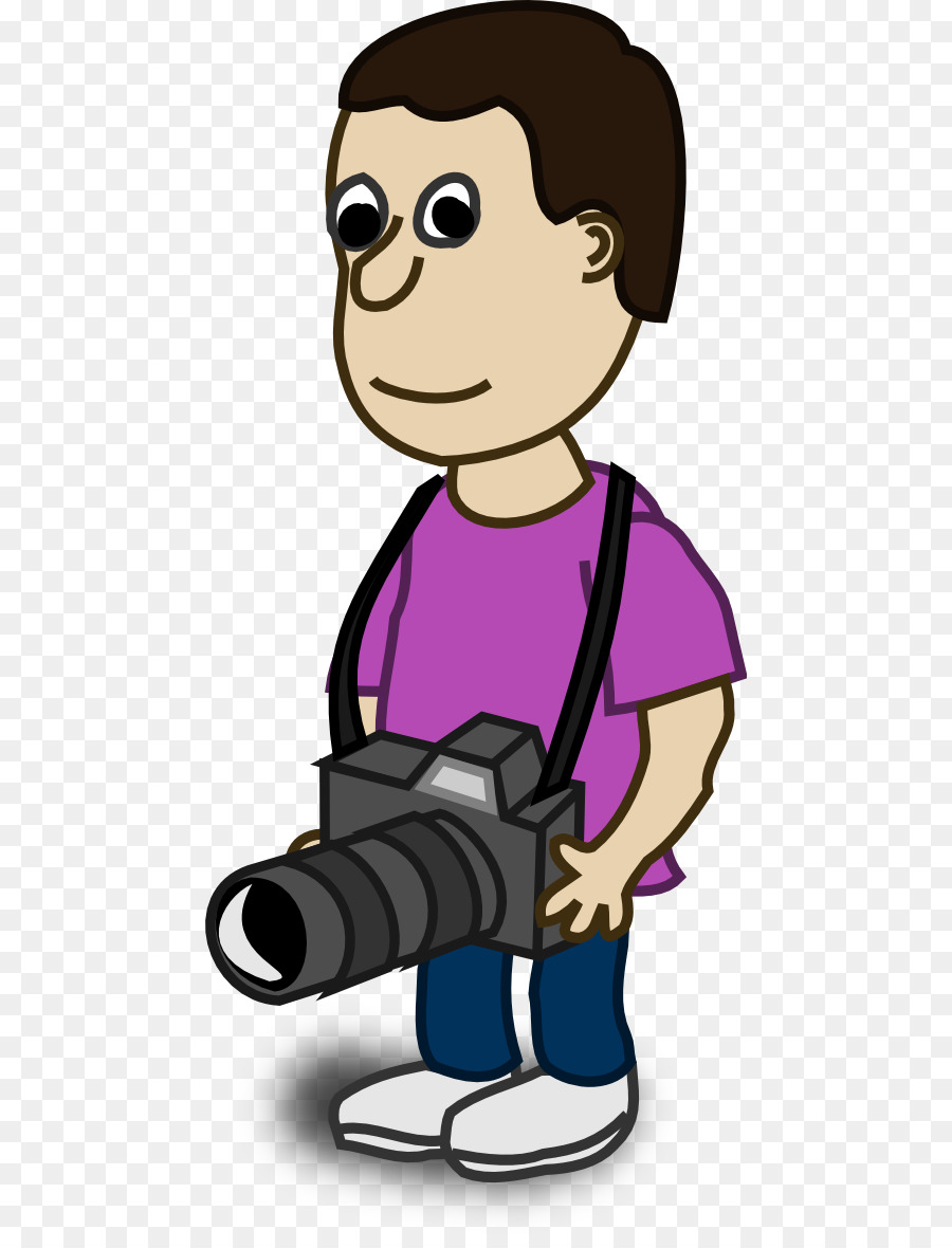 O Operador De Câmera，Cartoon PNG