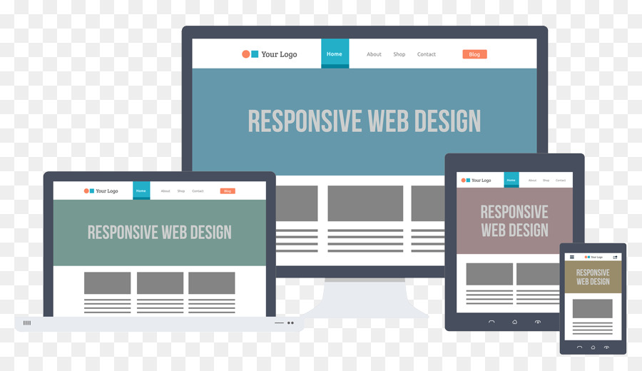 Responsive Web Design，Desenvolvimento Web PNG