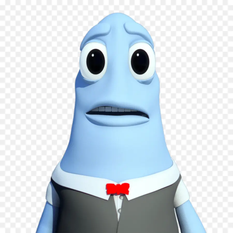 Personagem Azul，Desenho Animado PNG