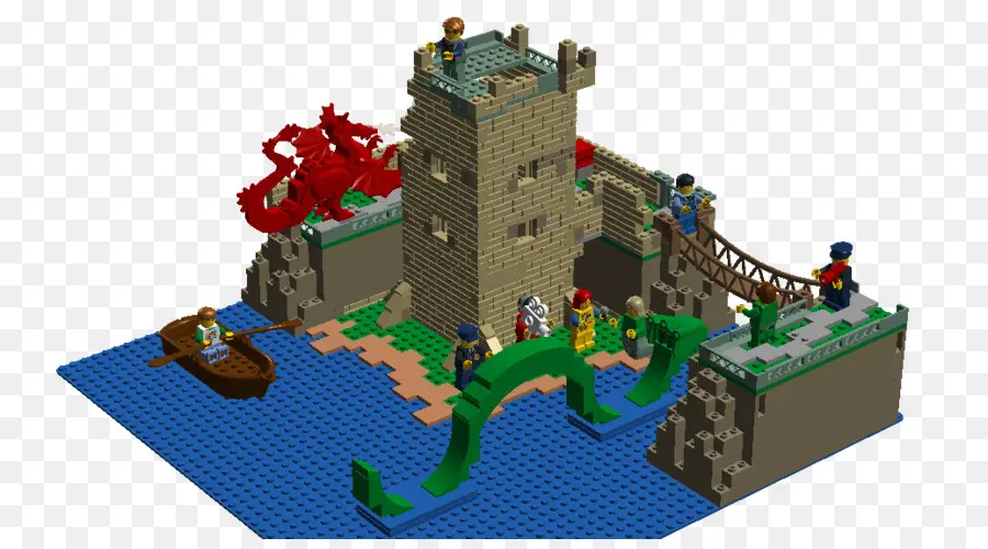 Castelo Lego，Dragão PNG