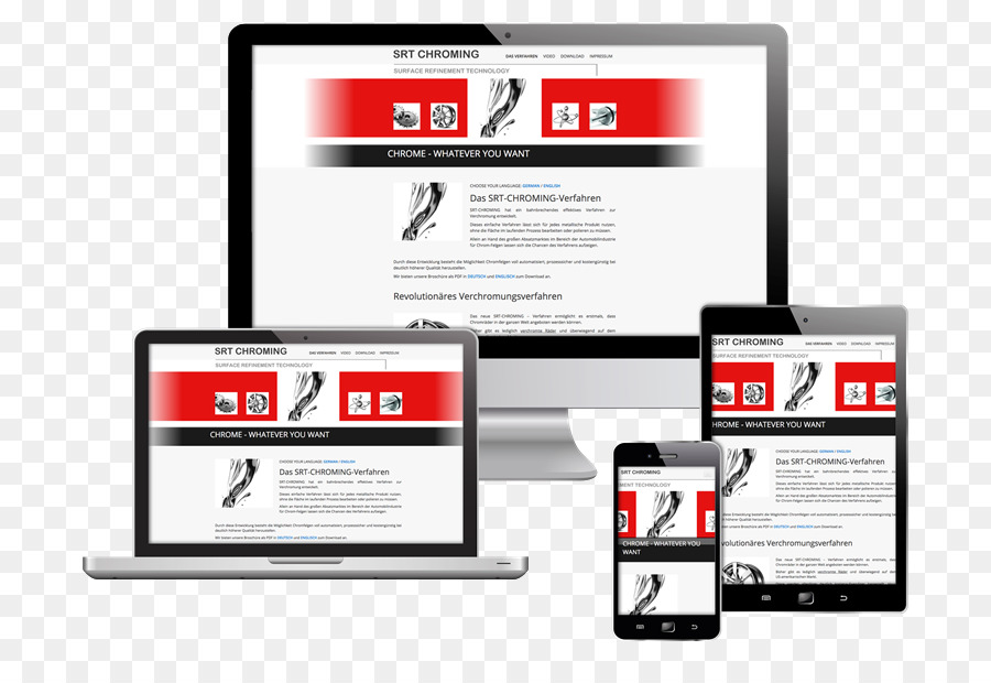 Responsive Web Design，Web Design PNG