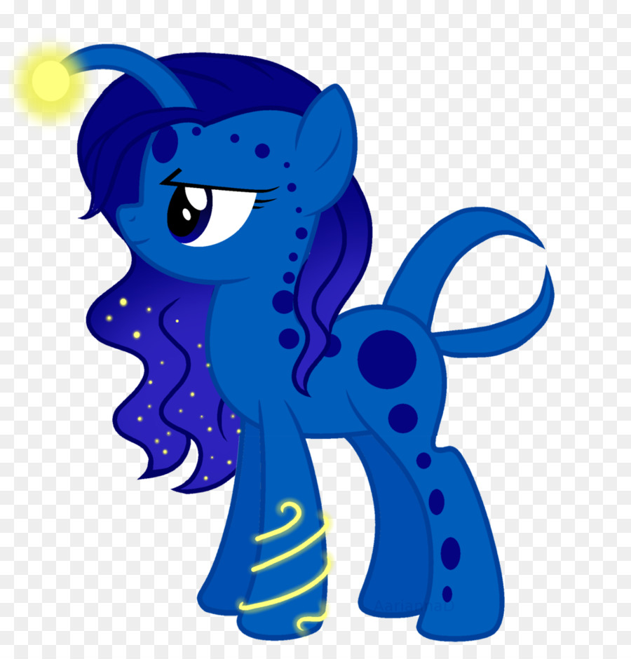Cavalo，Azul Cobalto PNG