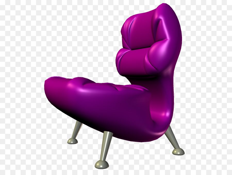 Cadeira，Roxo PNG